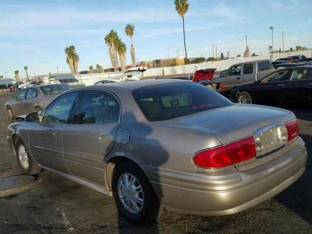 1G4HP52K344168123 - 2004 BUICK LESABRE CU TAN photo 3