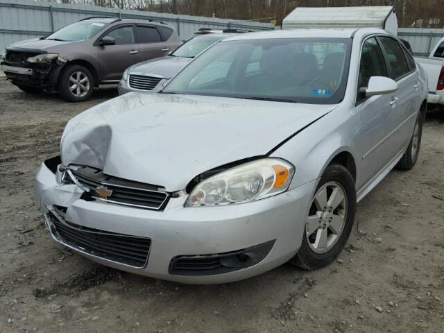 2G1WG5EK5B1210994 - 2011 CHEVROLET IMPALA LT SILVER photo 2