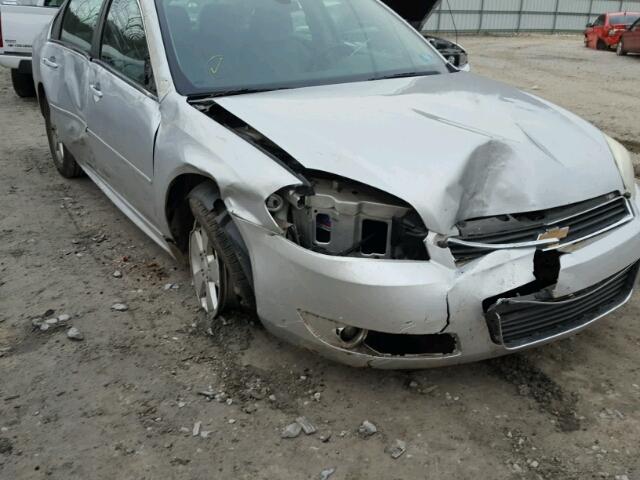 2G1WG5EK5B1210994 - 2011 CHEVROLET IMPALA LT SILVER photo 9