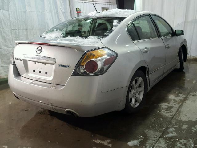 1N4CL21E09C181077 - 2009 NISSAN ALTIMA HYB GRAY photo 4