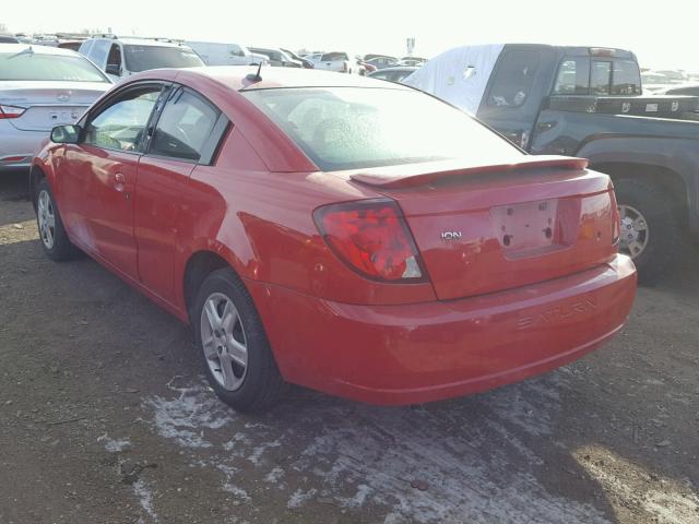 1G8AN15F37Z103129 - 2007 SATURN ION LEVEL 红色 照片 3