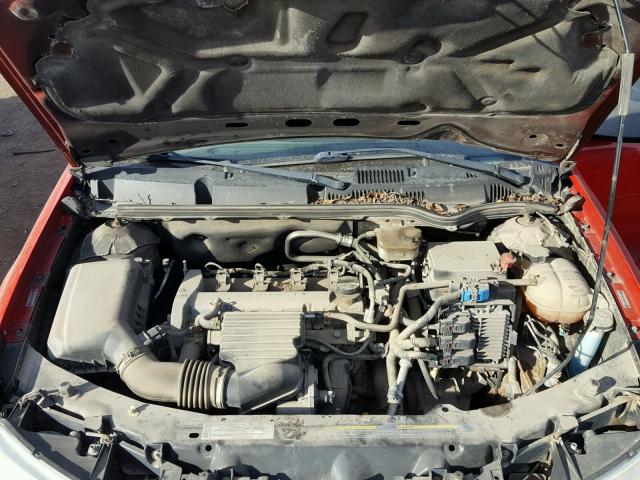 1G8AN15F37Z103129 - 2007 SATURN ION LEVEL 红色 照片 7