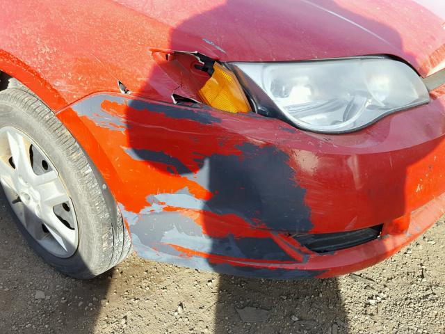 1G8AN15F37Z103129 - 2007 SATURN ION LEVEL 红色 照片 9