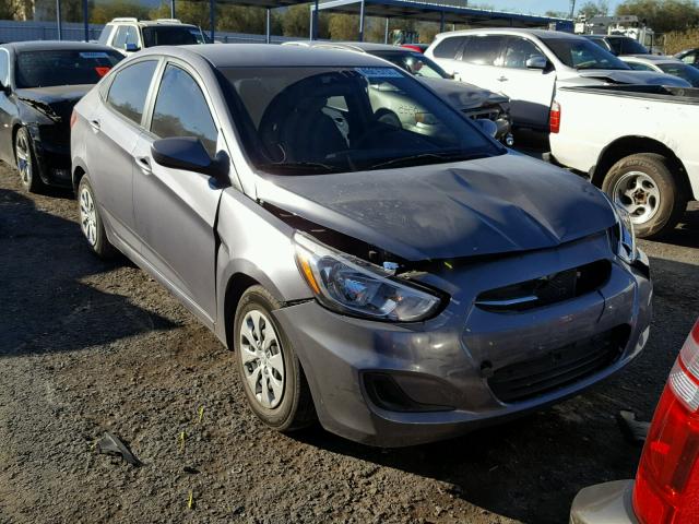 KMHCT4AE9GU092567 - 2016 HYUNDAI ACCENT SE CHARCOAL photo 1