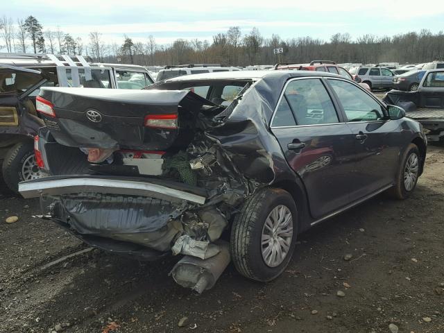 4T1BF1FK7CU636672 - 2012 TOYOTA CAMRY BASE GRAY photo 4