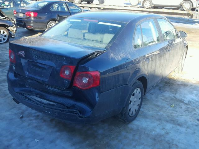 3VWPF71K86M656634 - 2006 VOLKSWAGEN JETTA VALU BLUE photo 4