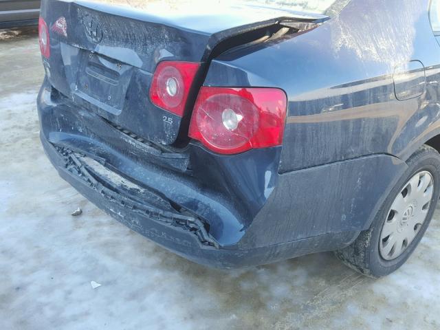 3VWPF71K86M656634 - 2006 VOLKSWAGEN JETTA VALU BLUE photo 9