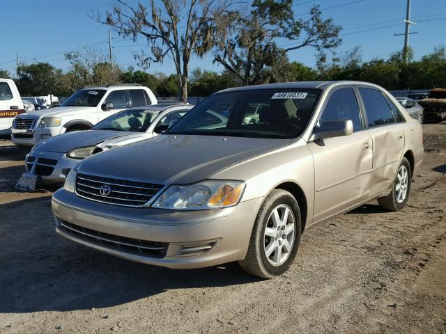 4T1BF28B14U355309 - 2004 TOYOTA AVALON XL BEIGE photo 2