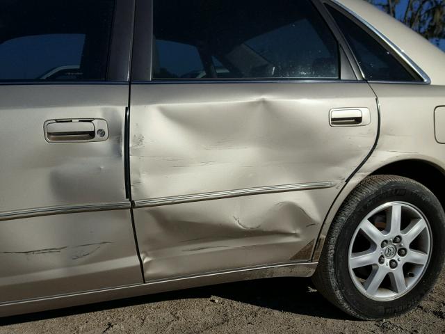 4T1BF28B14U355309 - 2004 TOYOTA AVALON XL BEIGE photo 9