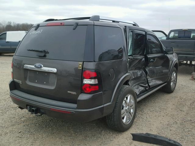 1FMEU75E47UA74799 - 2007 FORD EXPLORER L CHARCOAL photo 4