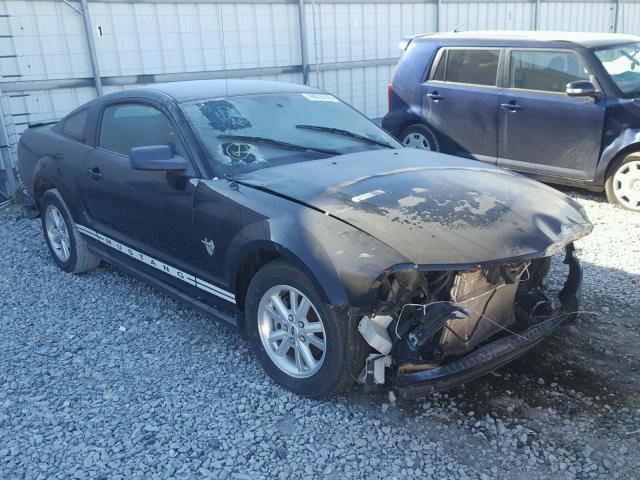 1ZVHT80N895140671 - 2009 FORD MUSTANG BLACK photo 1