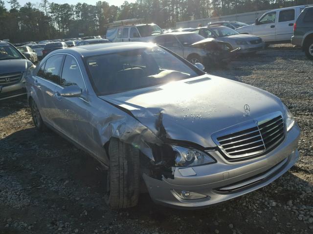 WDDNG71X57A037013 - 2007 MERCEDES-BENZ S 550 SILVER photo 1