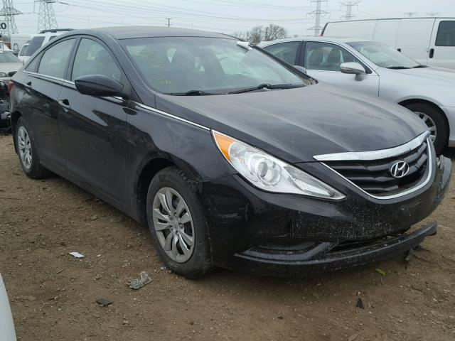 5NPEB4AC1CH426061 - 2012 HYUNDAI SONATA GLS BLACK photo 1