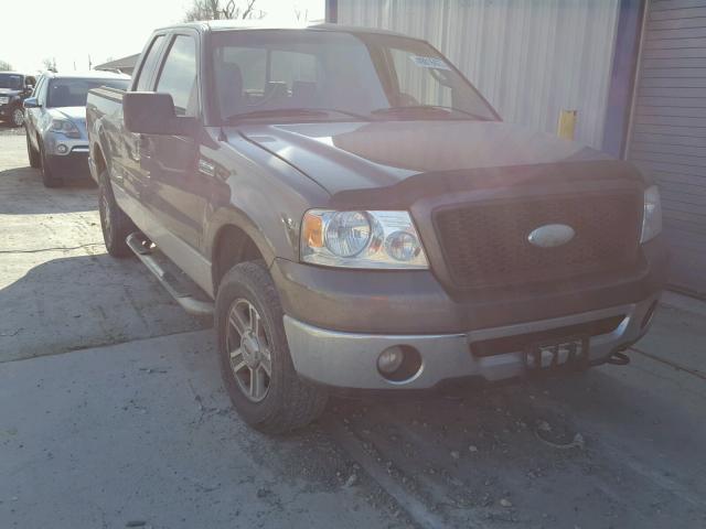 1FTPX14V26KD22013 - 2006 FORD F150 GRAY photo 1