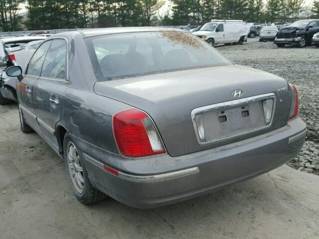 KMHFU45E34A324291 - 2004 HYUNDAI XG 350 GRAY photo 3