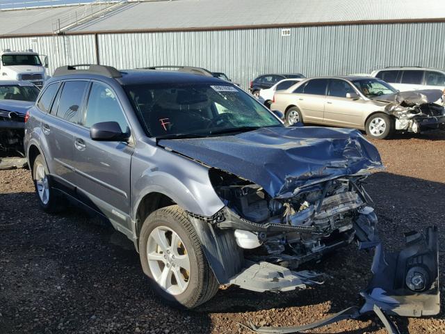 4S4BRDNC8E2302359 - 2014 SUBARU OUTBACK 3. GRAY photo 1