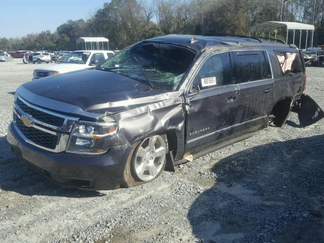 1GNSCGEC3HR257891 - 2017 CHEVROLET SUBURBAN C BLACK photo 2