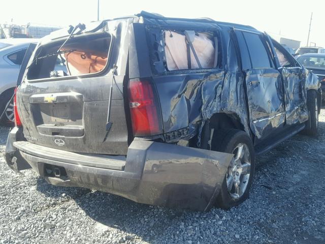 1GNSCGEC3HR257891 - 2017 CHEVROLET SUBURBAN C BLACK photo 4