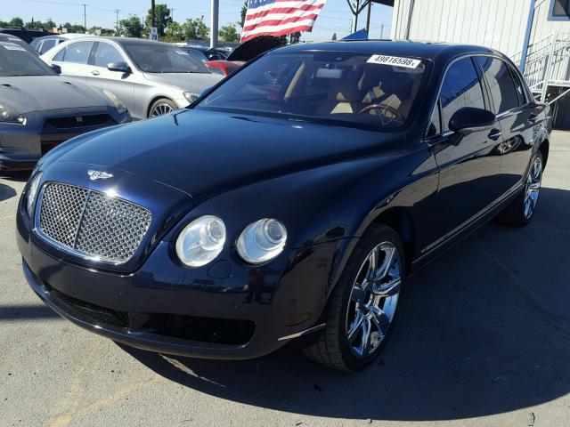 SCBBR93W178040475 - 2007 BENTLEY CONTINENTA BLUE photo 2