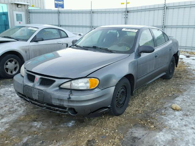 1G2NE52E25M240927 - 2005 PONTIAC GRAND AM S GRAY photo 2