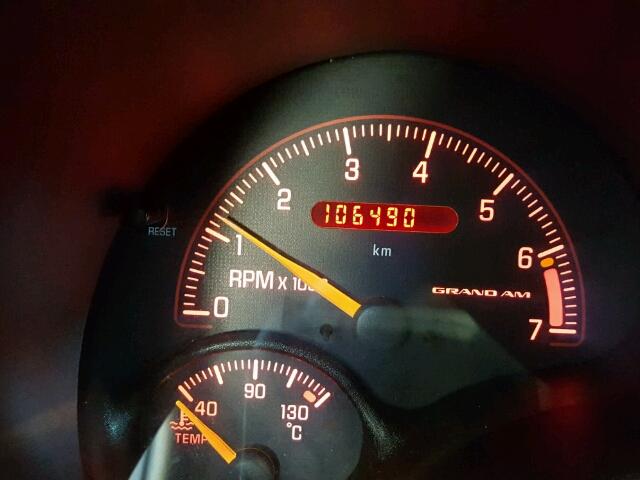 1G2NE52E25M240927 - 2005 PONTIAC GRAND AM S 灰色 照片 8