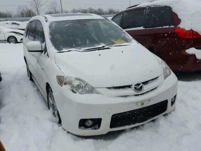 JM1CR293270153632 - 2007 MAZDA 5 WHITE photo 1