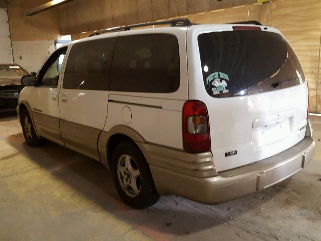 1GMDX03E42D318814 - 2002 PONTIAC MONTANA WHITE photo 3