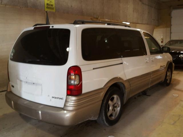 1GMDX03E42D318814 - 2002 PONTIAC MONTANA WHITE photo 4