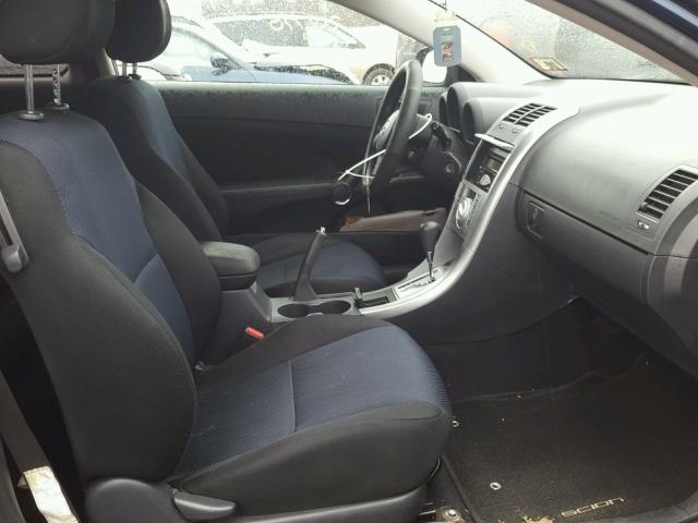 JTKDE177050001418 - 2005 TOYOTA SCION TC 蓝色 照片 5