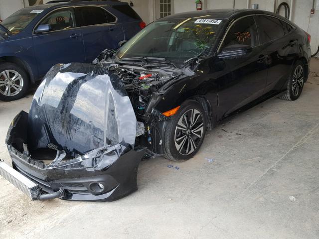 19XFC1F7XHE014924 - 2017 HONDA CIVIC EXL 黑色 照片 2