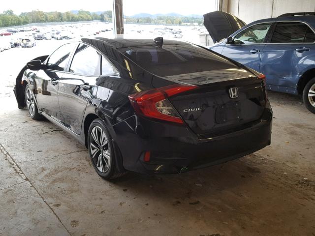 19XFC1F7XHE014924 - 2017 HONDA CIVIC EXL 黑色 照片 3