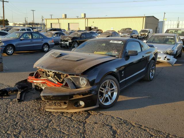 1ZVHT88S185122411 - 2008 FORD MUSTANG SH BLACK photo 2