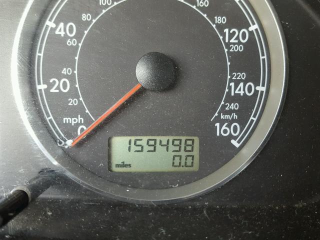 WVWRH63B52P010744 - 2002 VOLKSWAGEN PASSAT GLX BLACK photo 8