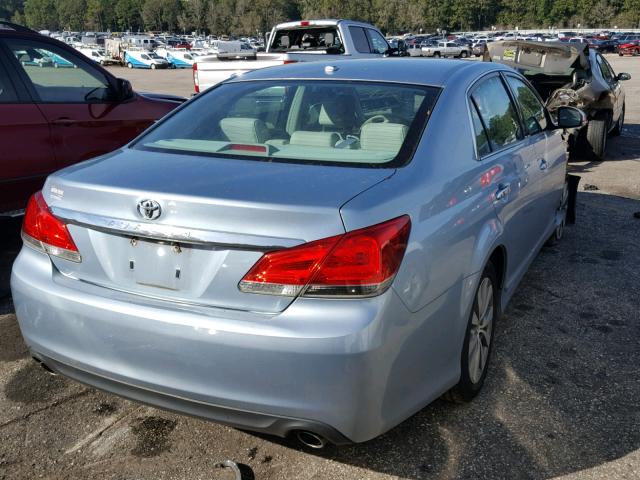 4T1BK3DB3BU419239 - 2011 TOYOTA AVALON BAS Zielony zdjęcie 4