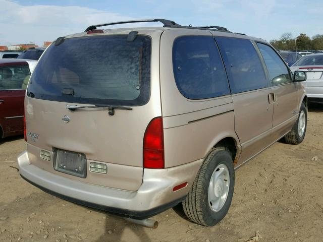 4N2DN11W3PD835263 - 1993 NISSAN QUEST GXE GOLD photo 4