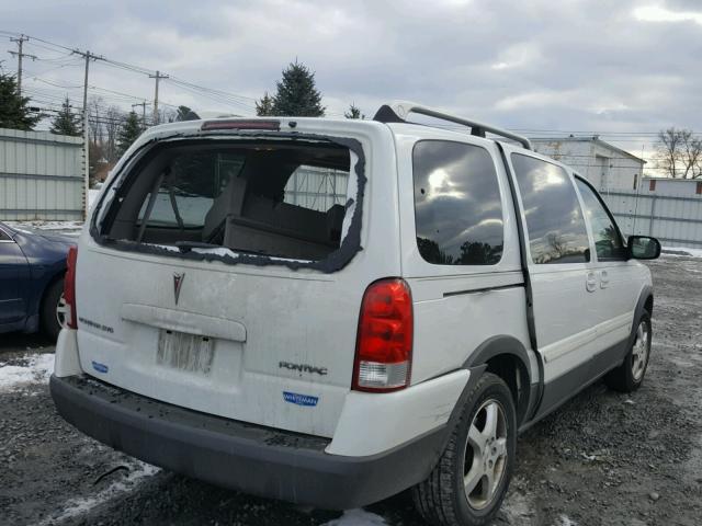 1GMDV33L26D173722 - 2006 PONTIAC MONTANA SV WHITE photo 4