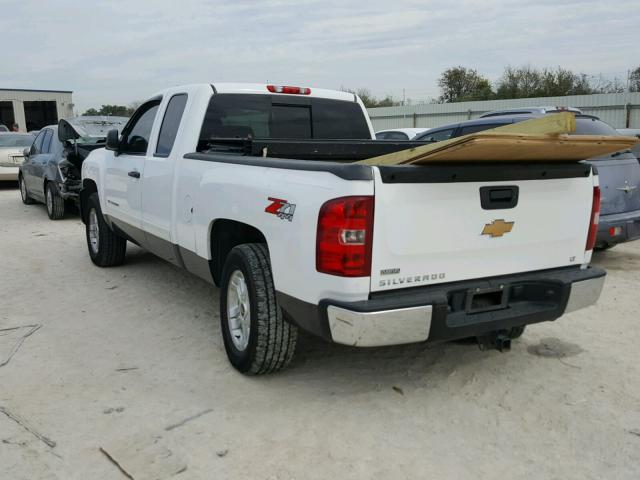 1GCEK29019Z285928 - 2009 CHEVROLET SILVERADO WHITE photo 3