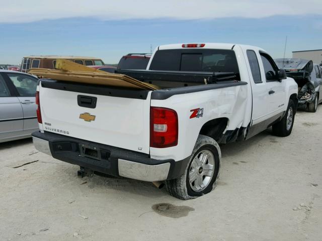 1GCEK29019Z285928 - 2009 CHEVROLET SILVERADO WHITE photo 4