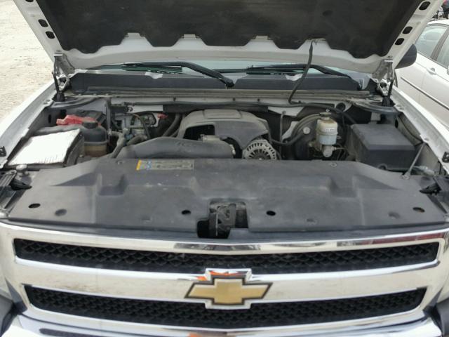 1GCEK29019Z285928 - 2009 CHEVROLET SILVERADO WHITE photo 7