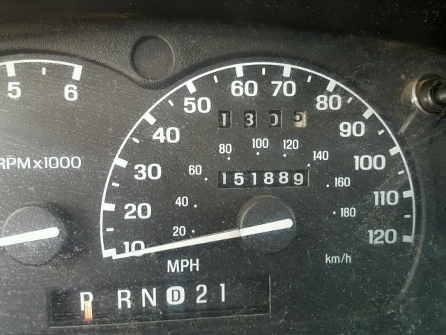 1FMZU83P9YZB42613 - 2000 FORD EXPLORER X BLUE photo 8