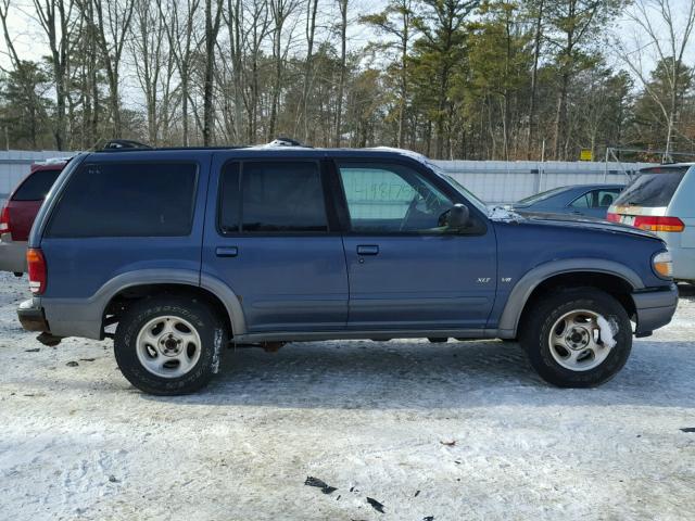 1FMZU83P9YZB42613 - 2000 FORD EXPLORER X BLUE photo 9