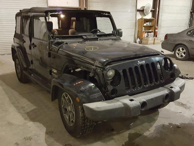 1J4GB59107L191391 - 2007 JEEP WRANGLER S BLACK photo 1