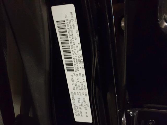 1J4GB59107L191391 - 2007 JEEP WRANGLER S BLACK photo 10