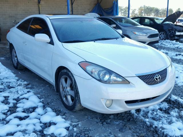 4T1CA38P15U062144 - 2005 TOYOTA CAMRY SOLA WHITE photo 1