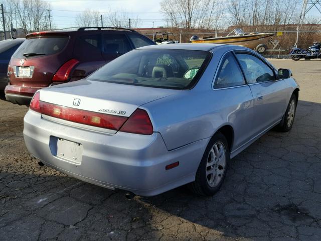 1HGCG22521A034239 - 2001 HONDA ACCORD EX SILVER photo 4