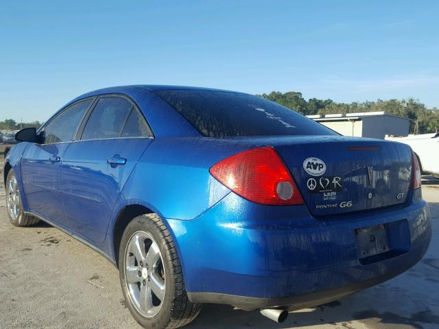 1G2ZH558064289902 - 2006 PONTIAC G6 GT BLUE photo 3