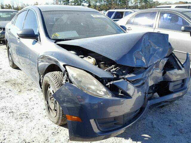 1YVHZ8BH9A5M38962 - 2010 MAZDA 6 I GRAY photo 1