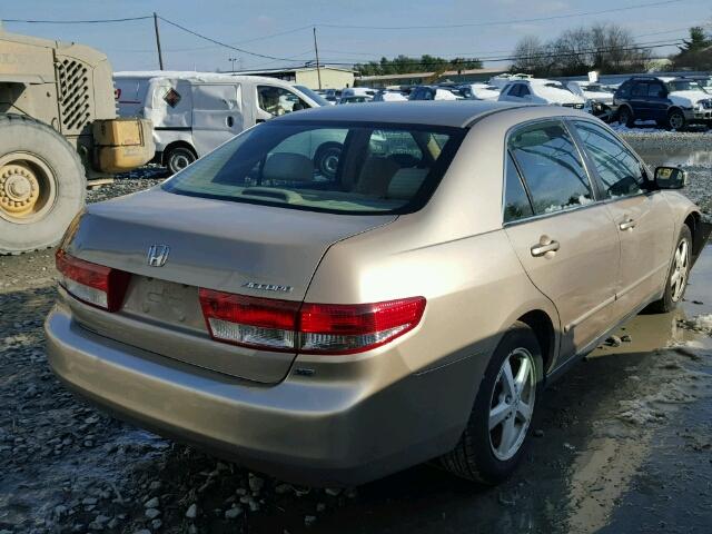 1HGCM66304A083808 - 2004 HONDA ACCORD LX GOLD photo 4