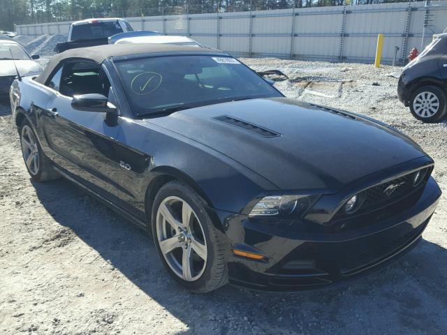 1ZVBP8FF7E5282532 - 2014 FORD MUSTANG GT BLACK photo 1