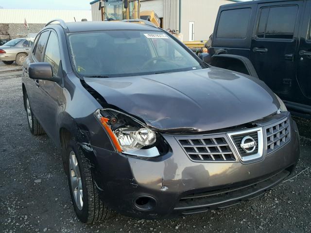 JN8AS58T38W006513 - 2008 NISSAN ROGUE S GRAY photo 1